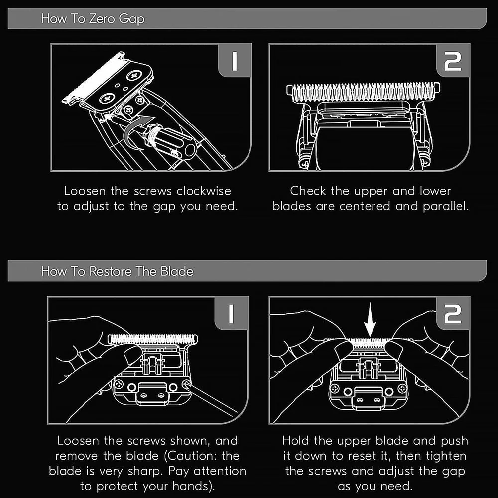 FF2020T-G EZ-Gap Trimmer M (Metal) Blade - Image 4